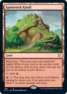 Image for Spinerock Knoll (263) - Magic: The Gathering