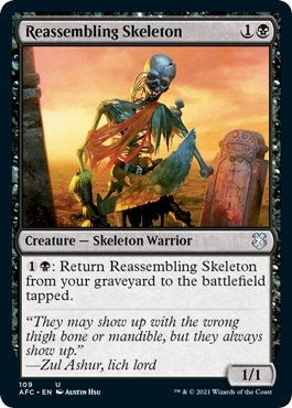 Image for Reassembling Skeleton (109) - Magic: The Gathering
