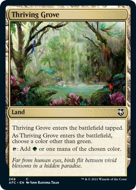 Image for Thriving Grove (268) - Magic: The Gathering