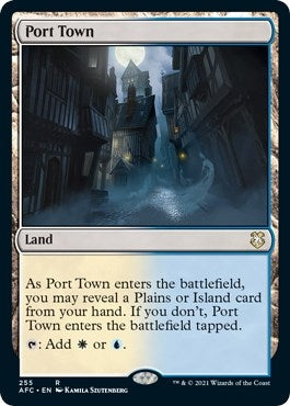 Image for Port Town (255) - Magic: The Gathering