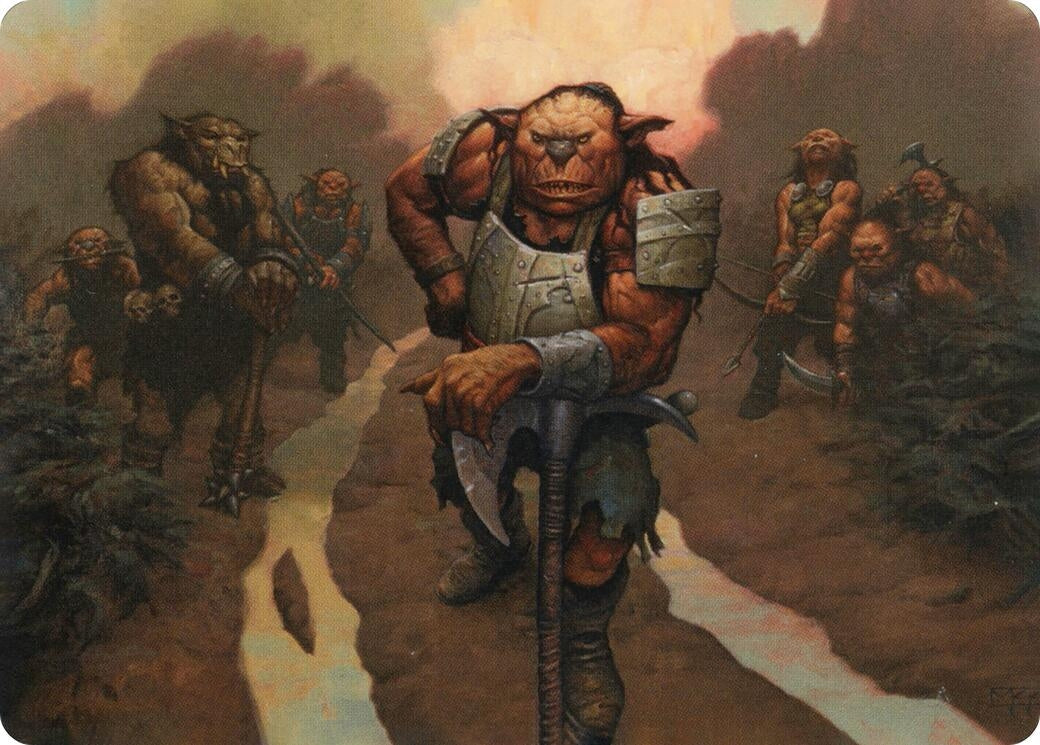 Image for Hobgoblin Bandit Lord Art Card (30) (ASAFR) - Magic: The Gathering