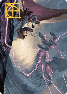 Image for Hall of Storm Giants Art Card (Gold-Stamped Signature) (54) (ASAFR) - Magic: The Gathering