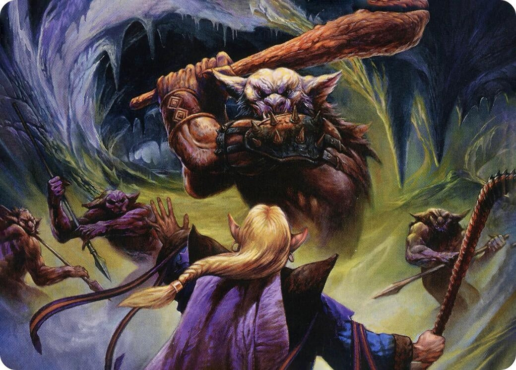 Image for Den of the Bugbear (34/81) Art Card (34) (ASAFR) - Magic: The Gathering