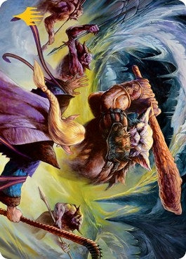 Image for Den of the Bugbear (34/81) Art Card (Gold-Stamped) (34) - Magic: The Gathering