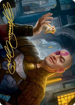 Image for Minsc, Beloved Ranger Art Card (Gold-Stamped Signature) (33) (ASAFR) - Magic: The Gathering