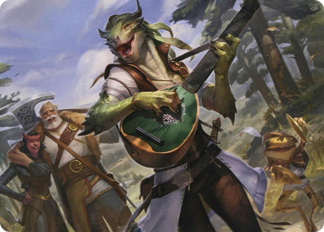 Image for Wandering Troubadour Art Card (64) (ASAFR) - Magic: The Gathering