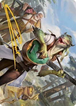 Image for Wandering Troubadour Art Card (Gold-Stamped Signature) (64) (ASAFR) - Magic: The Gathering