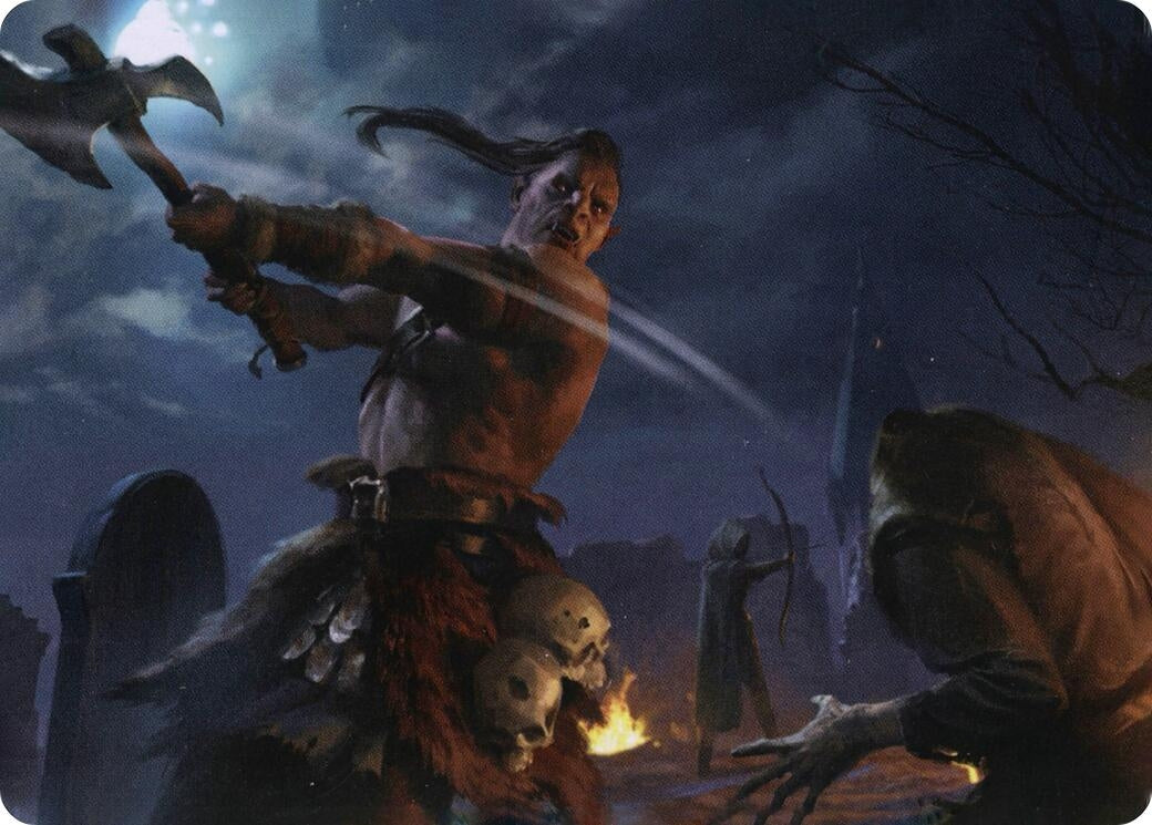 Image for Critical Hit Art Card (38) - Magic: The Gathering