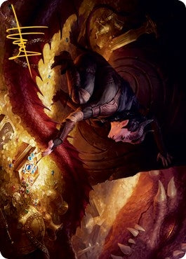 Image for Hoard Robber Art Card (Gold-Stamped Signature) (41) - Magic: The Gathering