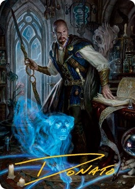 Image for Mordenkainen Art Card (Gold-Stamped Signature) (75) (ASAFR) - Magic: The Gathering