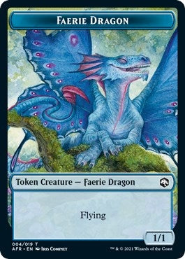 Image for Faerie Dragon Token (4) (AFR) - Magic: The Gathering