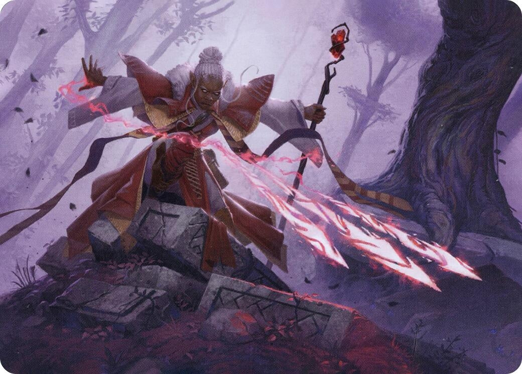 Image for Magic Missile Art Card (48) (ASAFR) - Magic: The Gathering