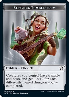 Image for Emblem - Ellywick Tumblestrum (16) (AFR) - Magic: The Gathering