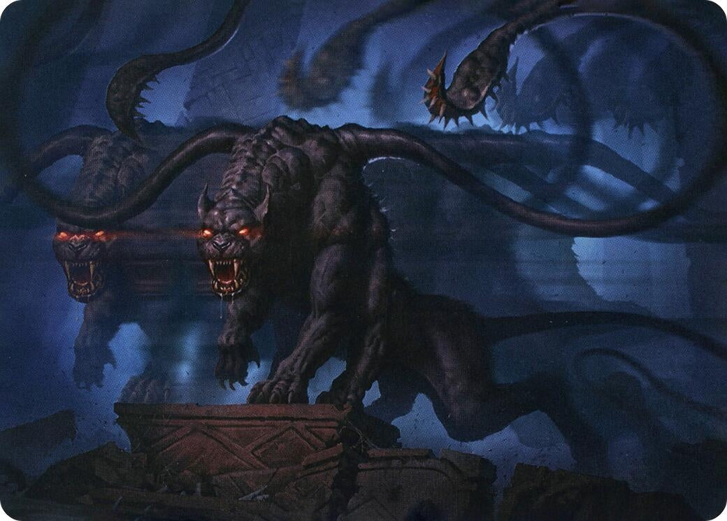 Image for Displacer Beast Art Card (8) (ASAFR) - Magic: The Gathering