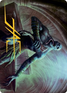Image for Ghoul Art Card (Gold-Stamped Signature) (18) - Magic: The Gathering