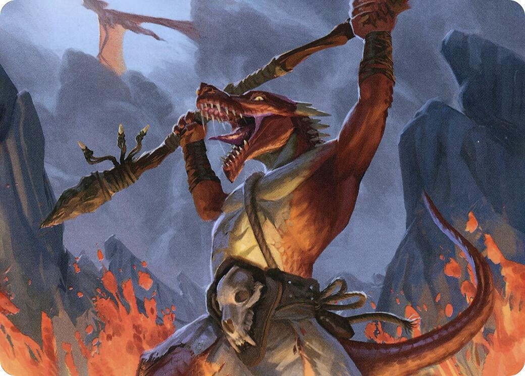 Image for Kobold Art Card (22) - Magic: The Gathering