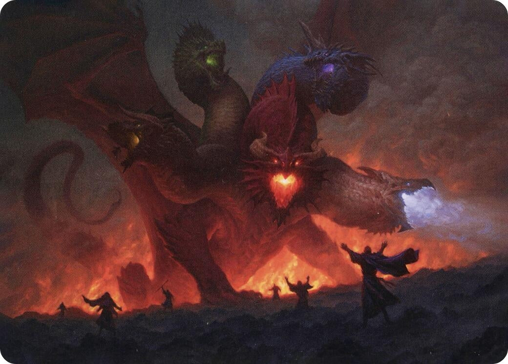 Image for Tiamat Art Card (26) (ASAFR) - Magic: The Gathering
