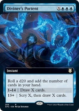 Image for Diviner's Portent (Extended Art) (284) - Magic: The Gathering