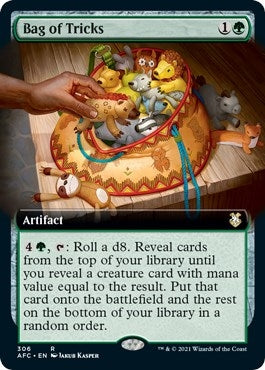Image for Bag of Tricks (Extended Art) (306) - Magic: The Gathering