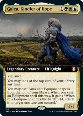 Image for Galea, Kindler of Hope (Extended Art) (317) - Magic: The Gathering