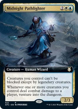 Image for Midnight Pathlighter (Extended Art) (322) - Magic: The Gathering