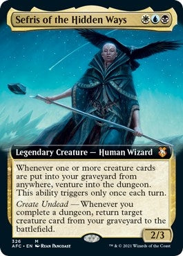 Image for Sefris of the Hidden Ways (Extended Art) (326) - Magic: The Gathering