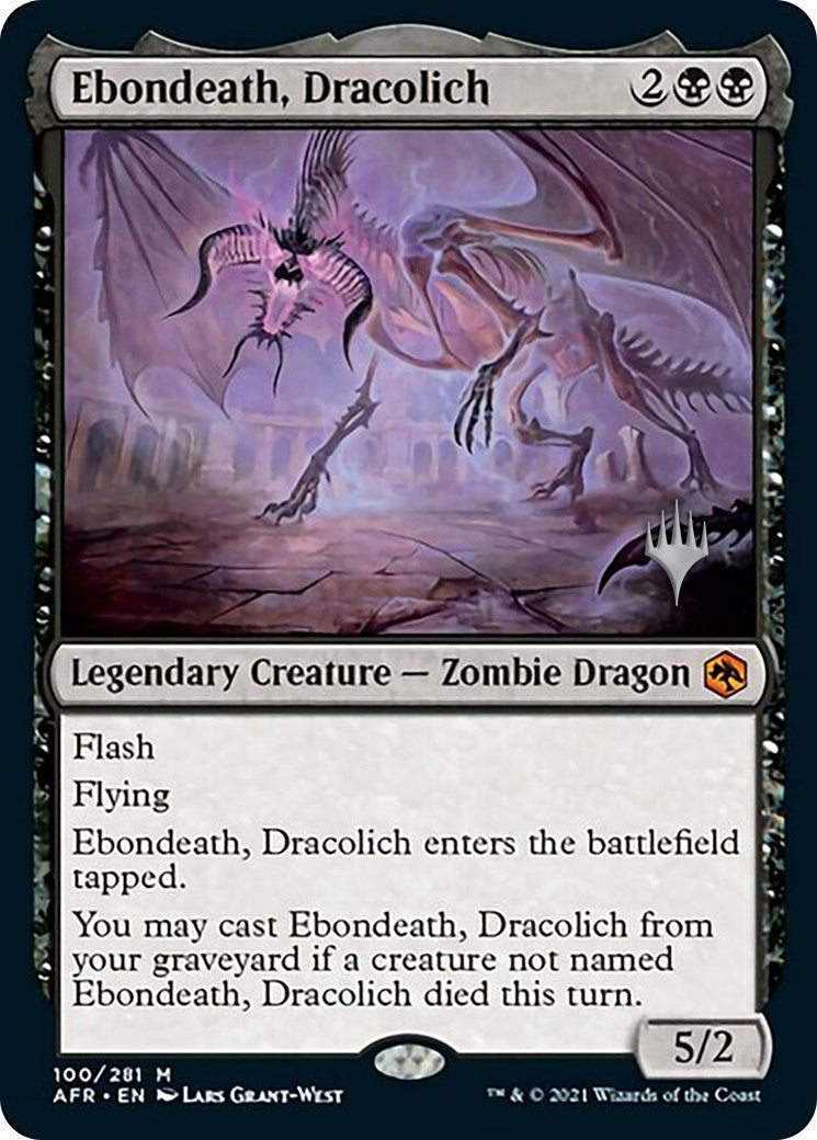 Image for Ebondeath, Dracolich (100) - Magic: The Gathering