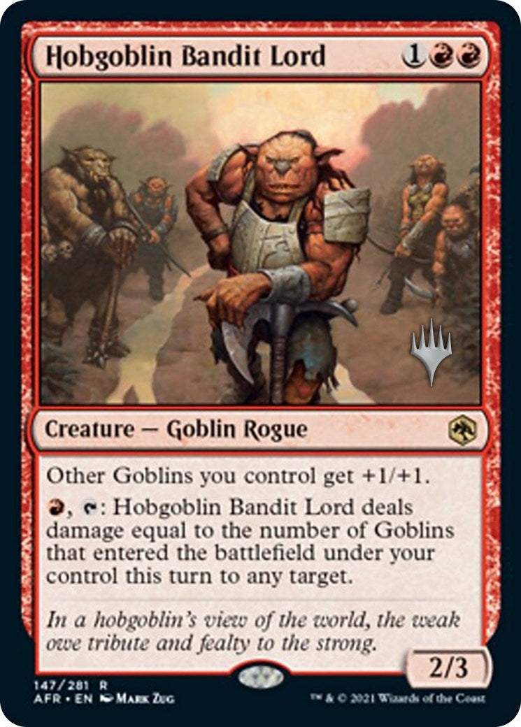Image for Hobgoblin Bandit Lord (147) (PPAFR) - Magic: The Gathering