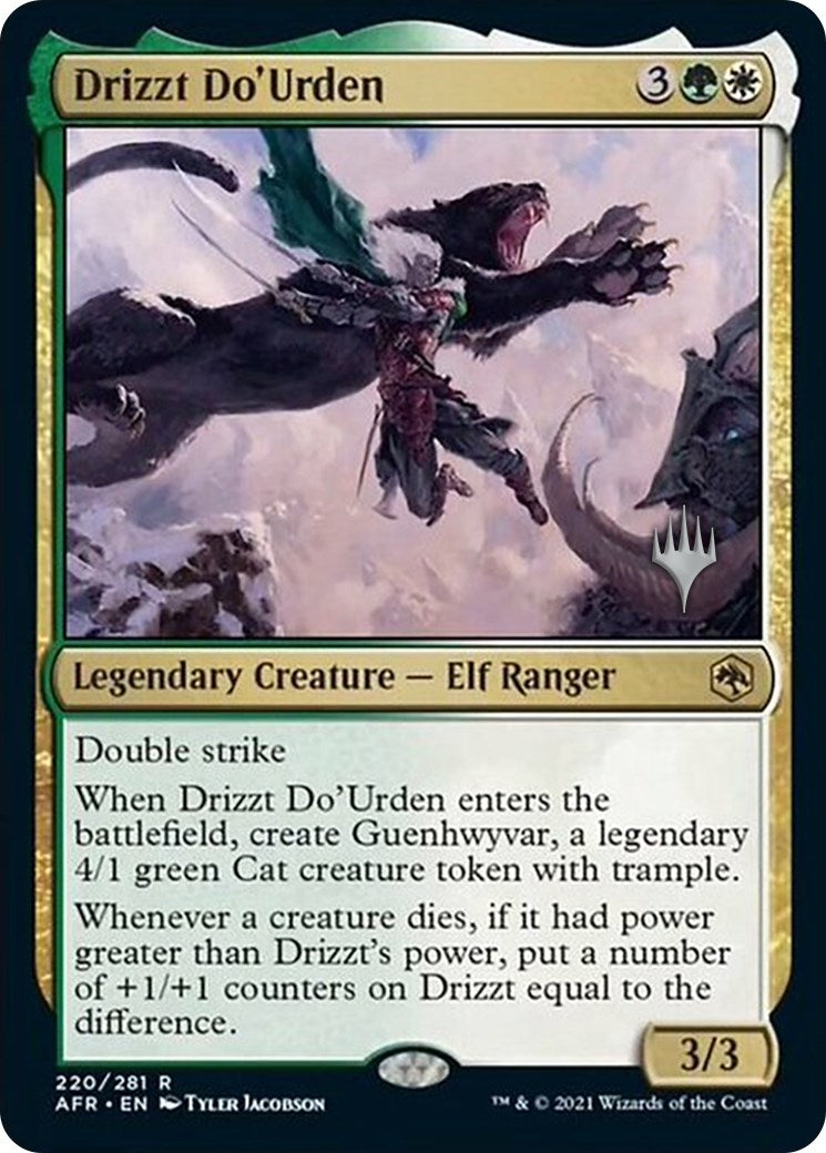 Image for Drizzt Do'Urden (220) (PPAFR) - Magic: The Gathering
