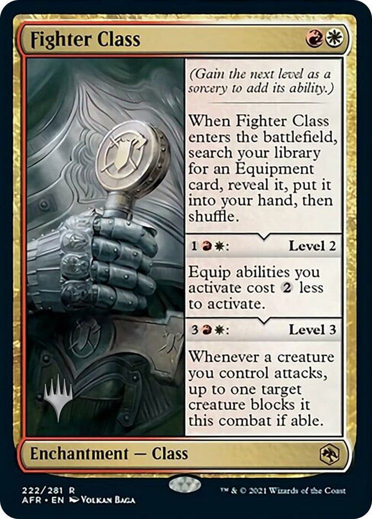 Image for Fighter Class (222) - Magic: The Gathering