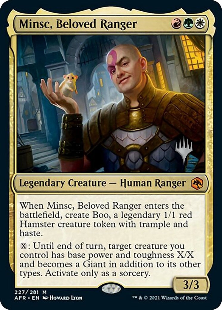 Image for Minsc, Beloved Ranger (227) - Magic: The Gathering