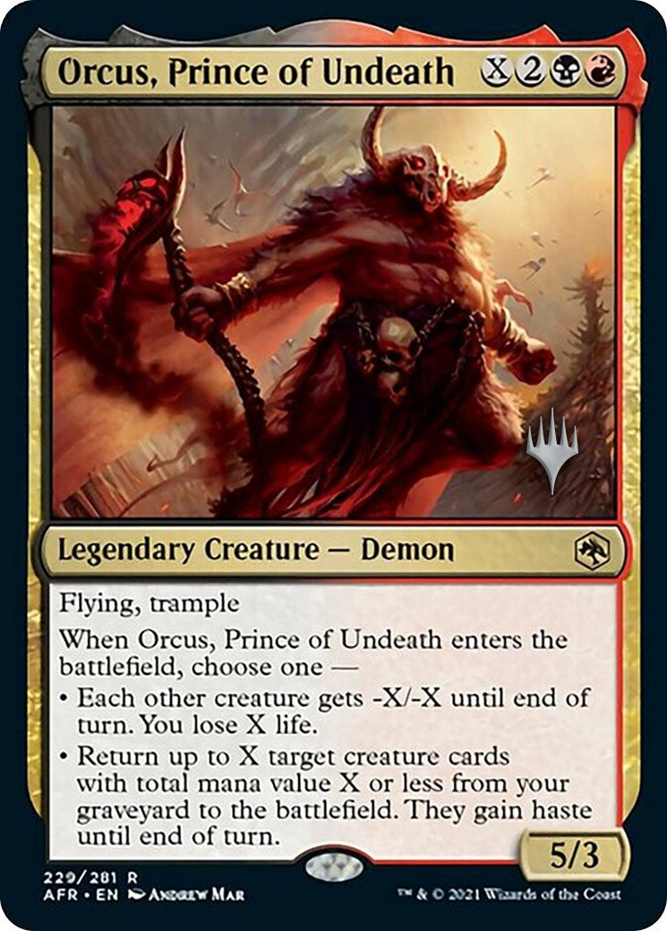 Image for Orcus, Prince of Undeath (229) - Magic: The Gathering