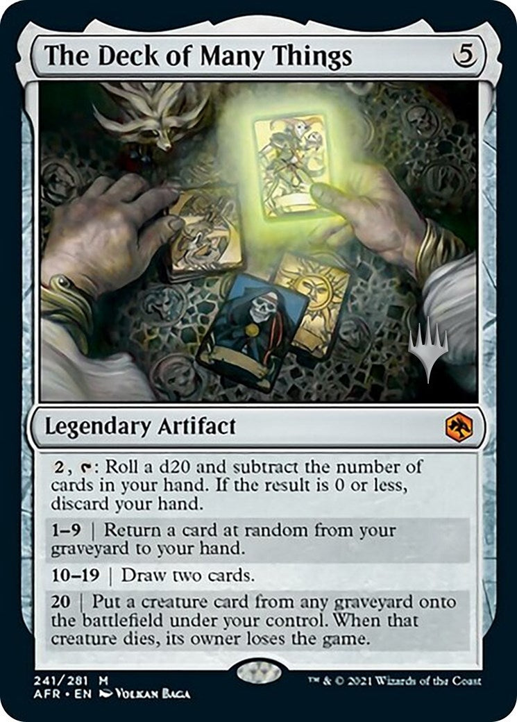 Image for The Deck of Many Things (241) - Magic: The Gathering