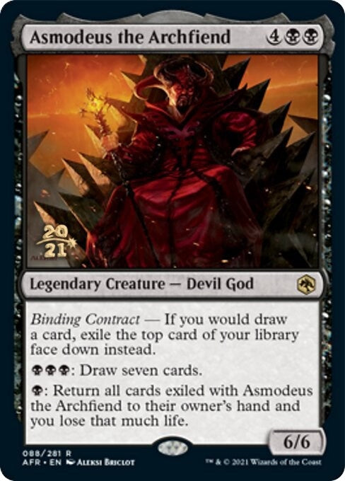 Image for Asmodeus the Archfiend (88) - Magic: The Gathering