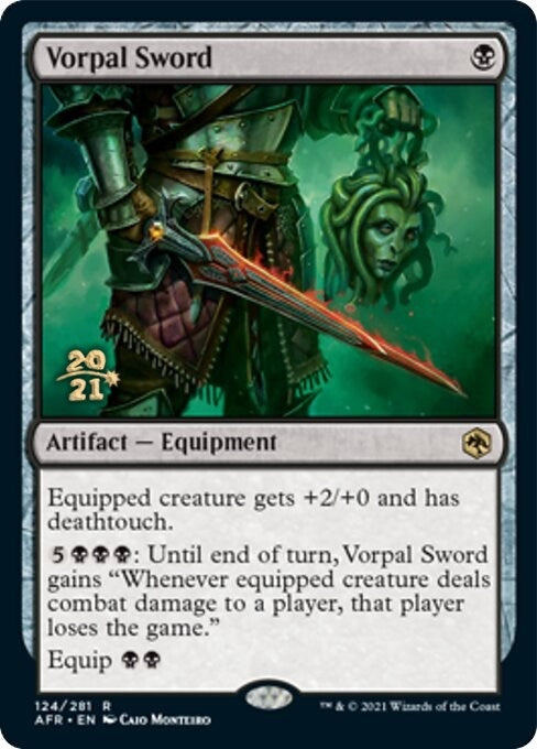 Image for Vorpal Sword (124) - Magic: The Gathering
