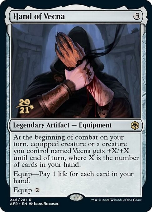 Image for Hand of Vecna (246) - Magic: The Gathering