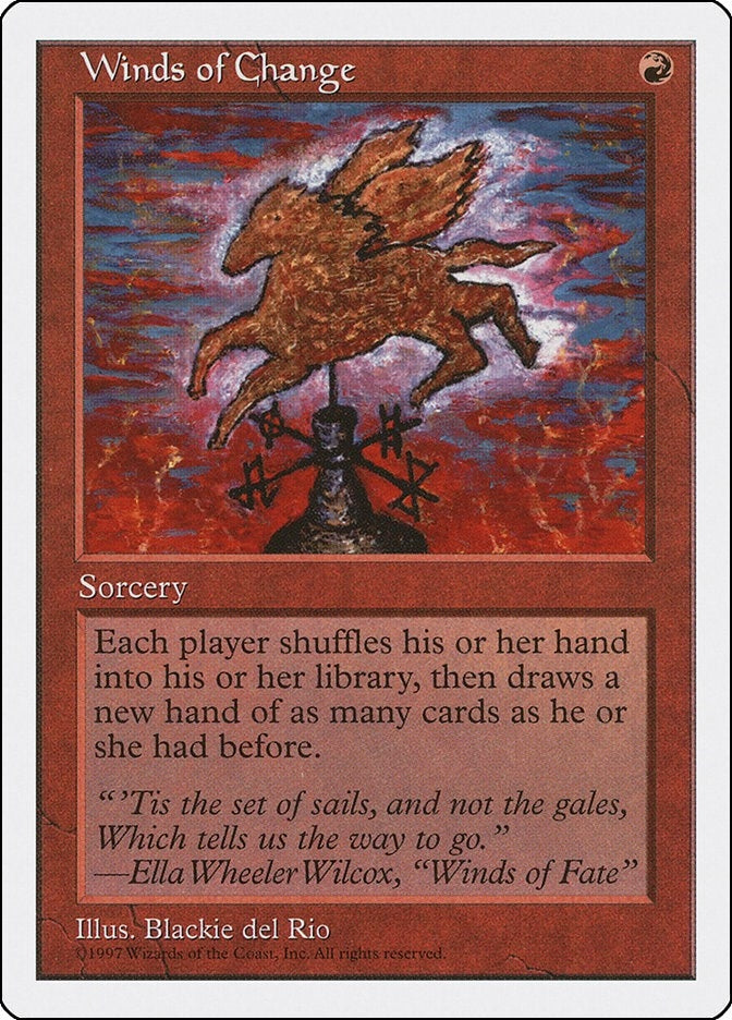 Image for Winds of Change - Magic: The Gathering