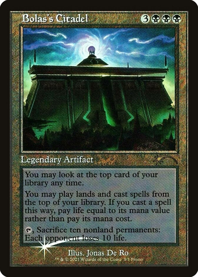 Image for Bolas's Citadel (Retro Frame) (3) - Magic: The Gathering