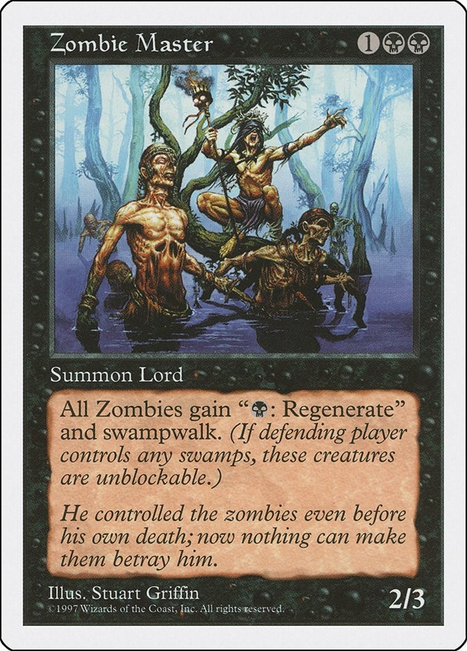 Image for Zombie Master - Magic: The Gathering