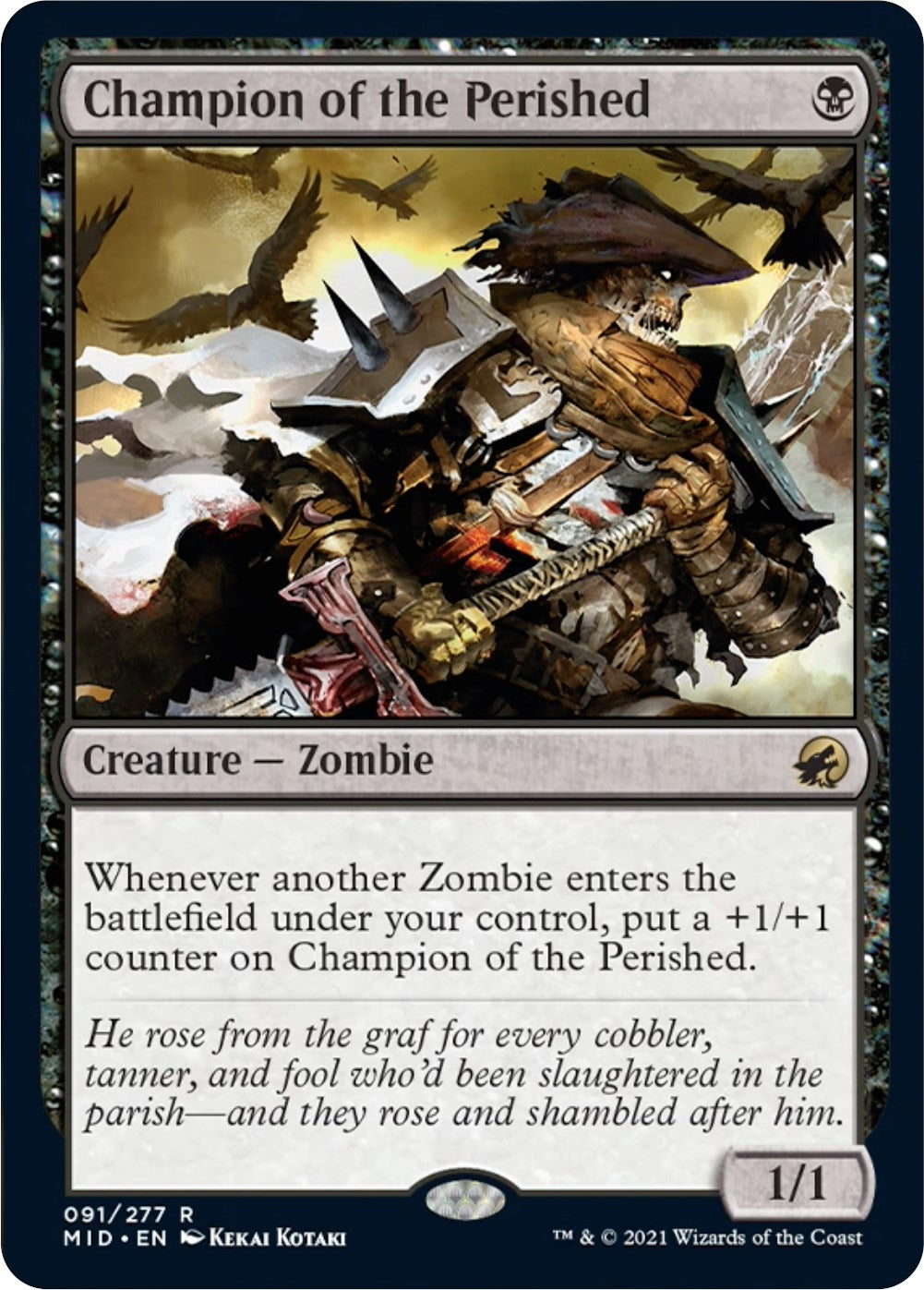Image for Champion of the Perished (91) - Magic: The Gathering
