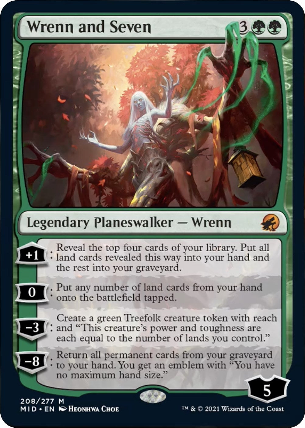 Image for Wrenn and Seven (208) - Magic: The Gathering