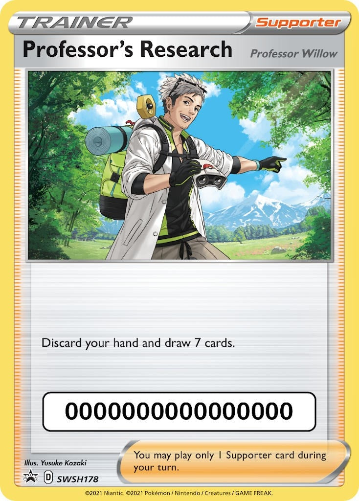 Image for Professor's Research - SWSH178 (with Pokemon Go Code) (SWSH178) (SWSD) - Pokemon