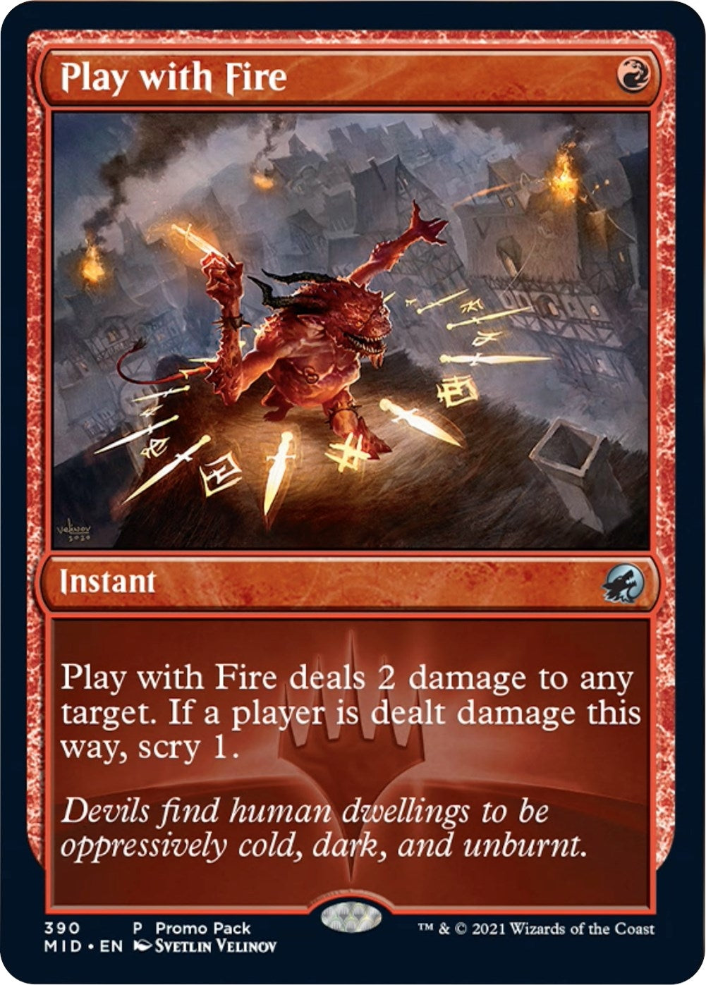 Image for Play with Fire (390) - Magic: The Gathering