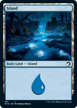 Image for Island (381) (381) - Magic: The Gathering