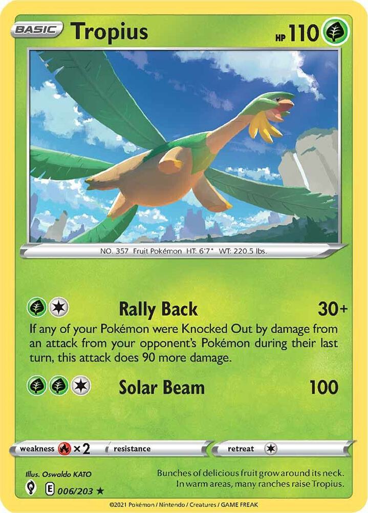 Tropius (006/203) (SWSH07)
