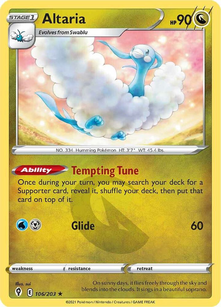 Altaria (106/203) (SWSH07)