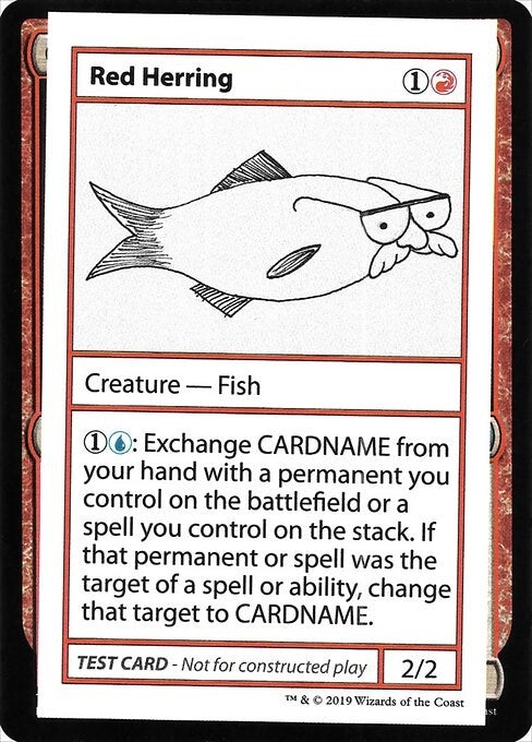 Image for Red Herring (No PW Symbol) - Magic: The Gathering
