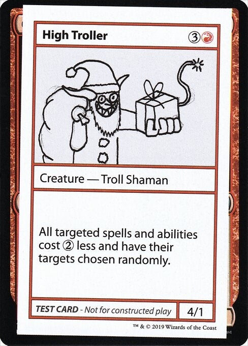 Image for High Troller (No PW Symbol) (CMB1) - Magic: The Gathering