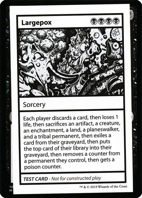 Image for Largepox (No PW Symbol) - Magic: The Gathering