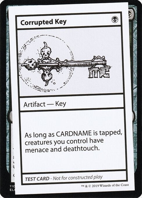 Image for Corrupted Key (No PW Symbol) (CMB1) - Magic: The Gathering